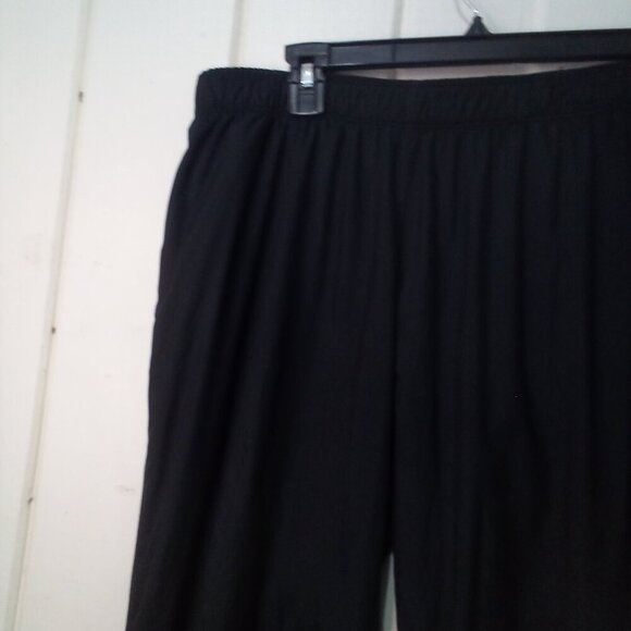 Nike Track Pants Men L Zipper Ankle Lined Active Athletic Black - Picture 5 of 16